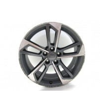 Roda Avulsa Audi A4 Avant 2019 Aro 18 C/ Detalhes 8w0601025 Cinza