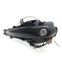 Maçaneta Porta Dianteira Esquerda Bmw X5 E70 2007 A 2013 Preto