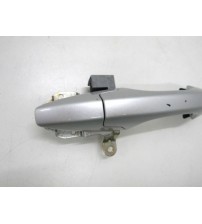 Maçaneta Porta Dianteira Direita Crv 2007 A 2011 Prata Prateado