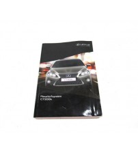 Livreto Manual Do Proprietário Lexus Ct200h 2018 Usado Livreto Manual Do Proprietário Lexus Ct200h 2018 Usado