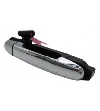 Maçaneta Traseira Direita Hilux 2006 A 2015 C/ Capa Cromada Traseira