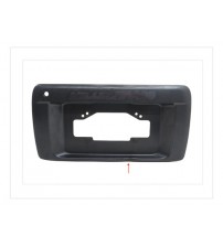 Moldura Suporte Da Placa Toyota Sw4 1997 A 2004 C/ Detalhe Preto Moldura Suporte Da Placa Toyota Sw4 1997 A 2004 C/ Detalhe Preto