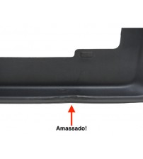 Moldura Suporte Da Placa Toyota Sw4 1997 A 2004 C/ Detalhe Preto