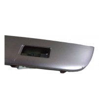 Moldura Puxador De Porta Traseiro Esquerdo Tiida 2011 Prata Prateado