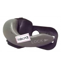 Maçaneta Interna Dianteira Esquerda Doblô 2001 A 2009 Cinza Dianteira