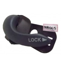 Maçaneta Interna Dianteira Esquerda Doblô 2001 A 2009 Azul Dianteira