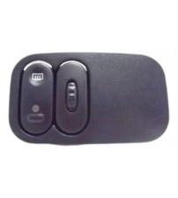 Moldura C/ Botão Desembaçador Reostato Kangoo 1997 A 2003 Moldura C/ Botão Desembaçador Reostato Kangoo 1997 A 2003