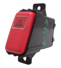 Botão Pisca Alerta Honda Crv 1999 2000 2001 Original Vermelho