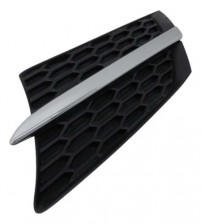 Grade Frontal Esquerda C/ Friso Cromado Rav4 2013 2014 2015 Original