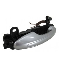 Maçaneta Externa Traseira Esquerda Rav4 2013 A 2018 Prata Traseira