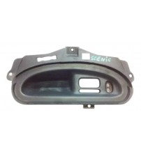 Moldura Central Relógio Digital Scenic 2001 A 2006 Cinza Moldura Central Relógio Digital Scenic 2001 A 2006 Cinza