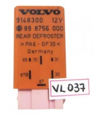 Relê Temporizador Desembaçador Traseiro Volvo 850 9148300 Relê Temporizador Desembaçador Traseiro Volvo 850 9148300