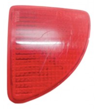 Refletor Olho De Gato Esquerdo Do Parachoque Traseiro Kangoo Vermelho