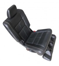 Banco Traseiro Direito Grand Cherokee 2014 2015 Couro Preto Preto