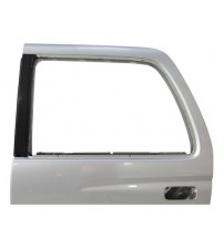 Porta Traseira Esquerda Toyota Sw4 2000 2001 2002 C/ Furo Traseira Esquerdo Prata
