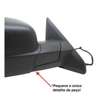 Retrovisor Direito Ram Classic 2022 2023 Orig Preto Detalhe