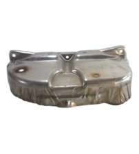 Chapa Defletor Do Coletor Traseiro Peugeot 407 3.0 V6 2007
