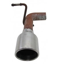 Ponteira Cromada Original Escape Esquerdo Ford Edge 11 A 15