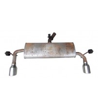 Silencioso Escape Traseiro Ponteira Ford Edge V6 2011 A 2015