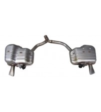 Silencioso Escapamento Traseiro Audi A4 Avant 2019 Silencioso Escapamento Traseiro Audi A4 Avant 2019