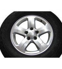 Estepe Roda C/ Pneu Scorpion Aro 16 Mit. Tr4 2007 2008 2009 Prata