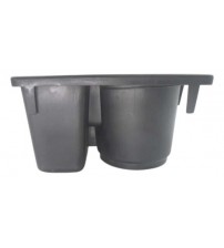 Porta Copos Do Console Central Land Rover Freelander 2 2008 Preto