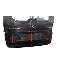 Parachoque Traseiro Mercedes Vito 2015 2016 2017 2018 2019 Parachoque Traseiro Mercedes Vito 2015 2016 2017 2018 2019
