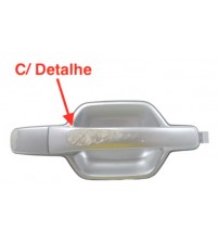 Maçaneta Dianteira Direita Pajero Full 2008/2019 Com Detalhe Prata Dianteira