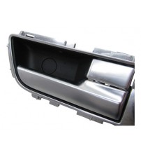 Maçaneta Interna Botão Dianteira Direita Discovery 4 10/15 Prata Dianteira