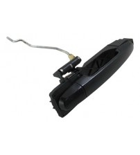 Maçaneta Externa Dianteira Direita Hilux 2006 A 2015 Preta Preto Dianteira