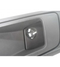 Maçaneta Interna Diant. Esquerda New Fiesta Mex. 2011 A 2013 Preto Dianteira