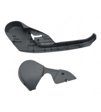 Moldura Carenagem Banco Esquerdo Hilux 2006-2011 Cinza Claro