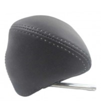 Cabeceira Do Banco Traseiro Lancer 2012 A 2018 Couro Preto Preto