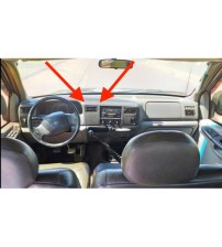 Difusor De Ar Painel Central Esquerdo F250 Completo Original