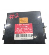 Módulo Do Alarme Original Toyota Hilux 3.0 897300k101
