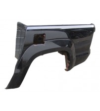 Lateral Esquerda Caçamba Amarok Dupla 2010 A 2024 C/ Moldura Preto