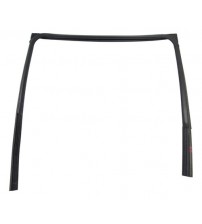 Borracha Canaleta Vidro Traseiro Esquerdo Amarok 2010 A 2024 Preto