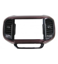 Moldura Multimídia Painel C/ Difusores Toro Freedom 2021 Bordô Moldura Multimídia Painel C/ Difusores Toro Freedom 2021 Bordô