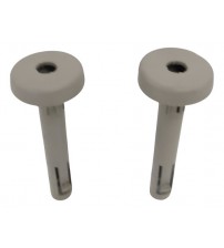 Par Suporte Guia Encosto Cabeça Ford Edge 2011 A 2015 Bege Creme Par Suporte Guia Encosto Cabeça Ford Edge 2011 A 2015 Bege Creme