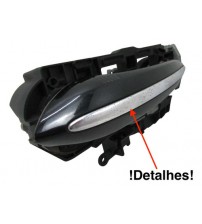 Maçaneta Externa Porta Traseira Direita Bmw 750i 2009 A 2014 Preto Traseira