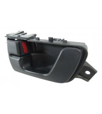 Maçaneta Interna Lado Esquerdo Pajero Io Tr4 1999 A 2015 Preto Dianteira/traseira