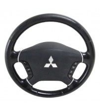Volante Completo C/ Bolsa Comandos Pajero Full 2008 A 2020 Preto Volante Completo C/ Bolsa Comandos Pajero Full 2008 A 2020 Preto
