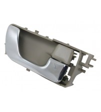 Maçaneta Interna Lado Direito Pajero Full 2008 A 2020 Bege Cromada E Bege Dianteira/traseira