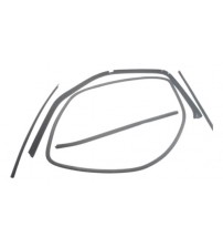 Kit Canaleta Pestana Vidro Porta Esquerda Master 2014 A 2020