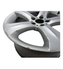 Roda Dianteira Bmw X5 Aro 19 Largura 9 Pol. 6778586 Original Prata
