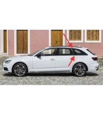 Acabamento Ext Coluna Tras Esquerda Audi A4 Avant 2017/2019 Preto
