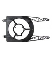 Defletor Suporte Da Ventoinha Fiesta 2003 2004 2005 S/ Ar Defletor Suporte Da Ventoinha Fiesta 2003 2004 2005 S/ Ar