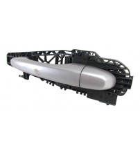 Maçaneta Externa Traseira Esquerda Fiat Toro 2016/2025 Prata Prata Traseira