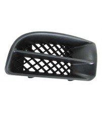 Grade Esquerda Parachoque Diant. Mitsubishi Galant 1994 1995 Preto Fosco