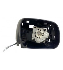 Carcaça Do Retrovisor Direito Sw4 2006/2011 C/motor Retrátil Preto